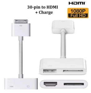 AV Cable Adapter 30-Pin to HDMI Digit Video Converter Charge Support iOS 9.2 - Bild 1 von 7