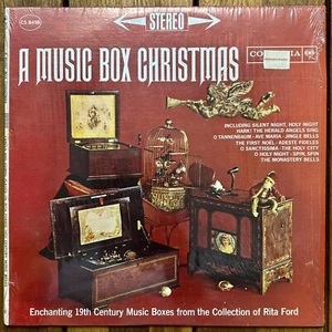 A Music Box Christmas CS 8498 Columbia Records Vinyl LP Rita Ford Collection - Bild 1 von 4
