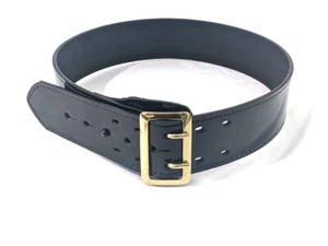 Cinturón de trabajo de latón Gould & Goodrich H192 Sally Browne se adapta a cintura de 30" CLARINO - Imagen 1 de 4