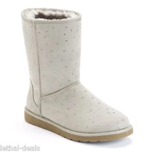 SO Olaf Mujer Zapatos Botas Media Pantorrilla Tiza Estrás Piel Imitada Bota Talla 5 NUEVAS - Imagen 1 de 1