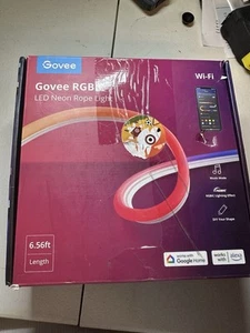 Govee RGBIC Neon Rope LED Light, 6.56ft Range, Music Sync, DIY Design - Picture 1 of 4