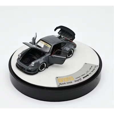 PORSCHE RWB 930 - full opening, Luxory Base  - cement grey - PGM 1:64 - Immagine 1 di 4
