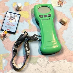 Balanzza Digital Handheld Luggage Scale Max Capacity 100 LB / 44kg Green Tested - Picture 1 of 10