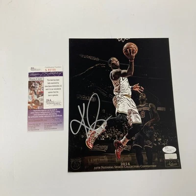 Kyrie Irving Signed Panini VIP 2014 National Convention Photo JSA COA - Image 1 of 4