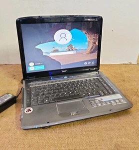 Computer PC Netbook Acer Aspire 5930G Intel Core2 Duo T5800 15,4" - Windows 10 - Bild 1 von 7