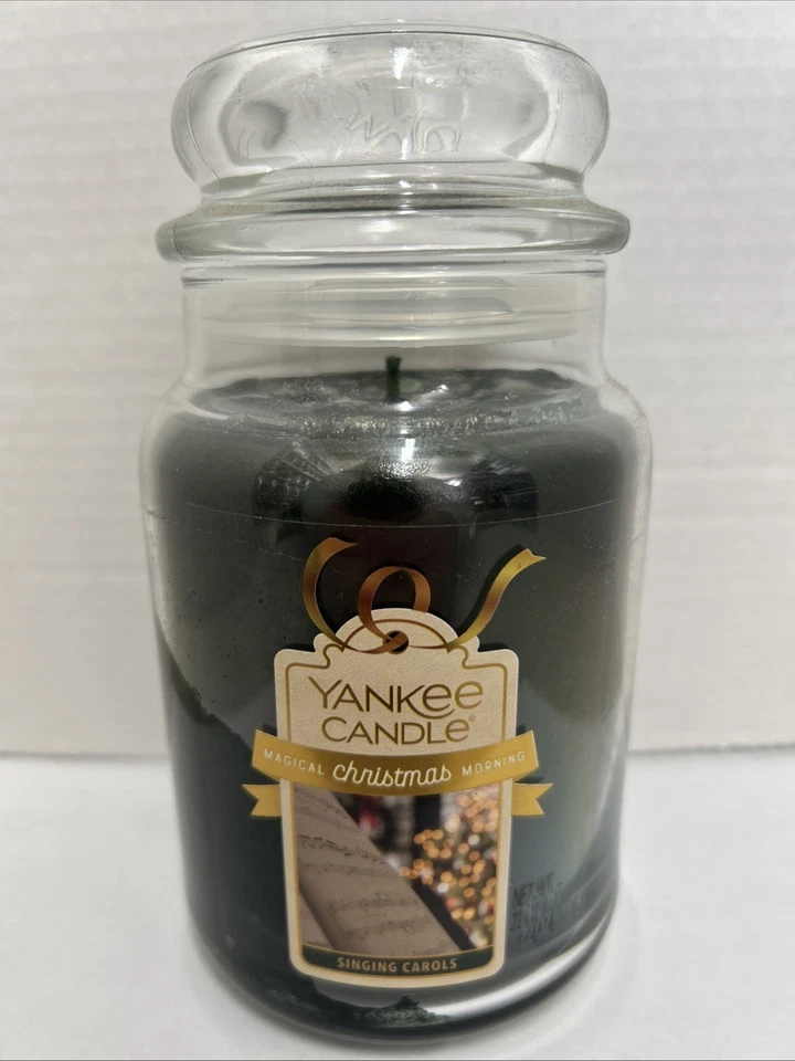 Yankee Candle Perfumado MAGICAL NAVIDAD MAÑANA CANTANDO VILLANCICOS Tarro Grande 22oz  Foto 1 de 1