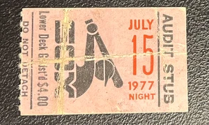 15.07.77 RED SOX/WHITE SOX TICKET STUB - CARL YAZ HR #356 - Bild 1 von 1