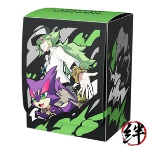 Pokemon Center Custodia Mazzo Gioco di Carte Pokemon Originale N & Choroneko - Foto 1 di 1