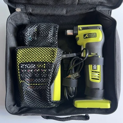 Martillo automático inalámbrico Ryobi JG001 12v - Herramienta, cargador, estuche, batería defectuosa Foto 1 de 4
