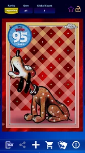 Topps Disney Collect LEGENDARY Red Wave Chrome Pluto #3 95th Anniversary 5cc - Bild 1 von 2