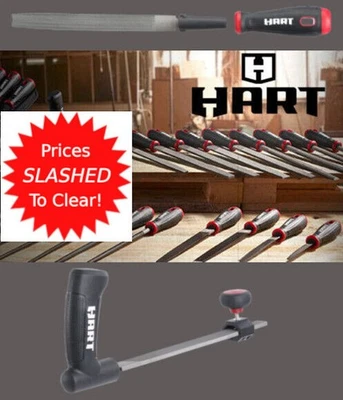 HART - High quality wood & metal working Files & Handles - BIG discount to clear - Image 1 of 4