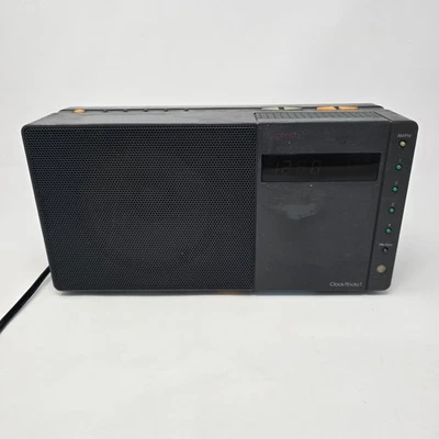 Vintage Nakamichi Clock Radio 1 Black AM/FM Digital Alarm Snooze Display 80s 90s - Image 1 of 4