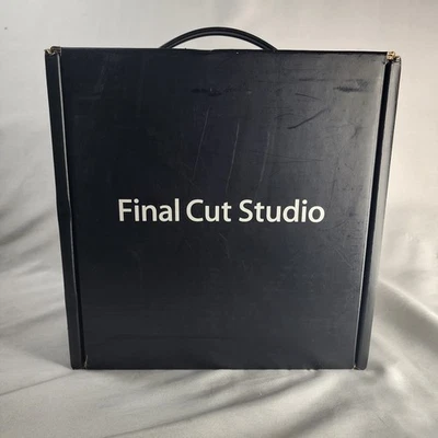 Final Cut Studio Pro 5 Big Box Complete CIB Apple Software 2005 Graphics Video - Image 1 of 4