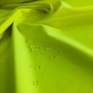 Tela premium de spandex amarillo neón lima colores lisos elástica 60" de ancho por yarda - Imagen 1 de 2