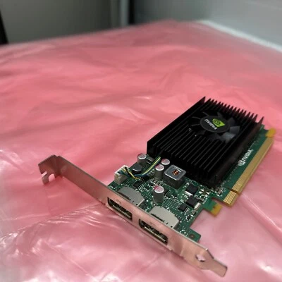 Dell Nvidia NVS 310 512MB 2X Display Prot DDR3 PCIe Graphics Card P/N:0JTF63 - Image 1 of 4