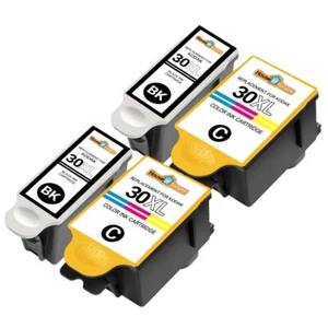 4 Pack 30XL Black & Color Ink Cartridges 1341080 1550532 30 XL - Picture 1 of 4