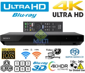 REPRODUCTOR DE BLU RAY LIBRE DE REGIÓN SONY UBP-X700 MULTIZONA TODAS LAS REGIONES WI-FI LIBRE DE CÓDIGO - Imagen 1 de 1