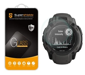 2X Supershieldz Hartowane szkło Ochraniacz ekranu do Garmin Instinct 2X Solar - Zdjęcie 1 z 5