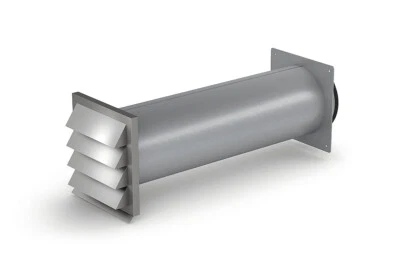 Mauerkasten SF-Klima-E 150 mit Edelstahl-Außenjalousie inkl. Rückstauklappe /... - Bild 1 von 3