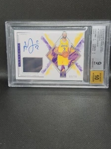 Camiseta deportiva Panini 2019-20 impecable elegancia veterana automática Anthony Davis/10 1st LA - Imagen 1 de 4