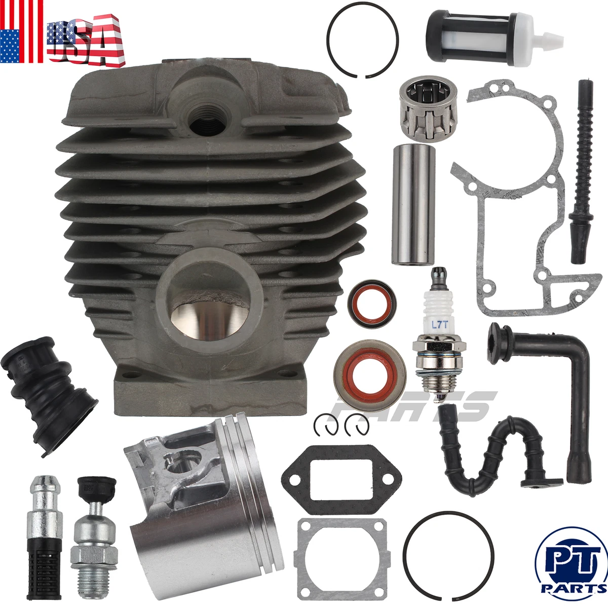 Hippotech Ensemble De Piston De Cylindre De 56 Mm