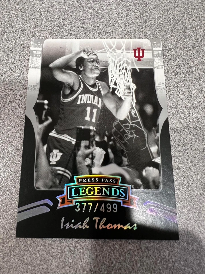 ISIAH THOMAS 2006-2007 Press Pass легенды серебро #S33 NBA HOF #377/499 - Изображение 1 из 1