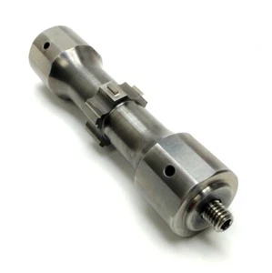 Ultex HR-4M0119-01 Ultraschall Klebehorn 6 Enden M8-1,25 Gewinde 130 x 35 x 35 mm - Bild 1 von 8