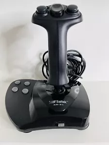 Joystick Saitek Mega Grip X8-31 - Gaming - PC - Vintage - Picture 1 of 3