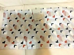West Elm Ellipse Tile Lumbar Pillow Cover NWT! 12x21 Metallic Silver - Picture 1 of 1