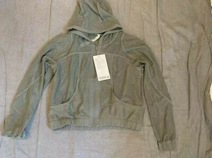 NWT Relaxed Fit Mesh Jacket~SIZE:4~Grey Sage - Picture 1 of 3