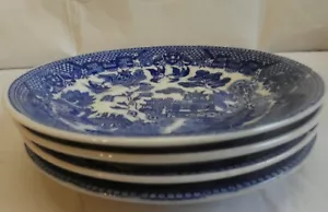 Platillos de sauce azul (solo) (4) Japón azul y blanco - Imagen 1 de 4