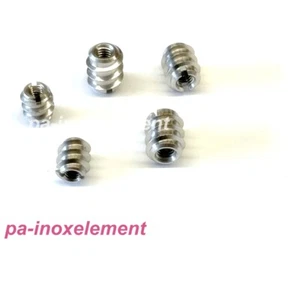 Einschraubmuttern Form B Edelstahl A2 M3 M4 M5 M6 M8 M10 M12 - Bild 1 von 1