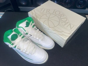 Nike Air Jordan 2 Retro Lucky Green size 9 DR8884103 OG II Clean In Original Box - Picture 1 of 6