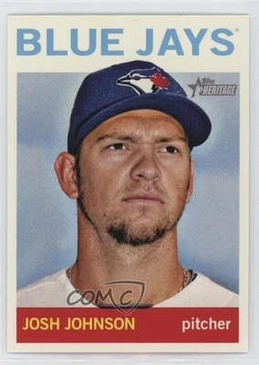 2013 Topps Heritage Venezuelan Josh Johnson #23 - Image 1 of 2