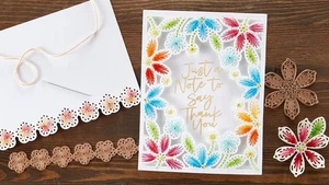 Spellbinders MAY 2021 CLEAR STAMP OF THE MONTH IS HERE – BORDERS & SENTIMENTS - Picture 1 of 4