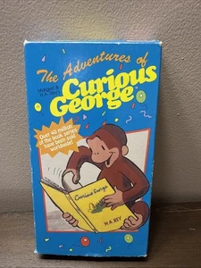 The Adventures of Curious George 1983 Blue Box Kids Klassics - Imagen 1 de 9