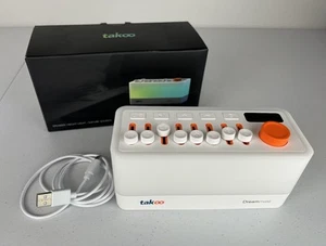 Takoo 3 in 1 White Noise Light Up Sleep Machine, Night Light, Bluetooth Speaker - Picture 1 of 18