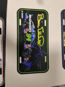 Vtg 1995 Bill Elliot#94/Batman Forever McDonald's Plastic Nascar License... - Picture 1 of 6