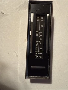 1963 Ford Galaxie Heater & AC Control Face Plate - Picture 1 of 3