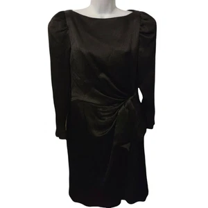 Vestido de cóctel negro vintage Scaasi - Imagen 1 de 10