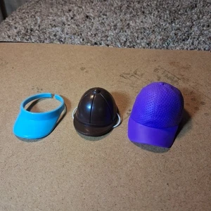 Barbie Doll Accesories Lot Of 3 Hats Caps Visor Mattel - Picture 1 of 7