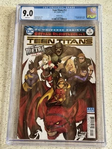 Teen Titans #12 CGC 9.0 1st Batman Who Laughs - Bild 1 von 3