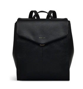 Radley Southwark Road Small Leather Backpack Black Bag Rucksack - RRP £219 – New - Picture 1 of 6