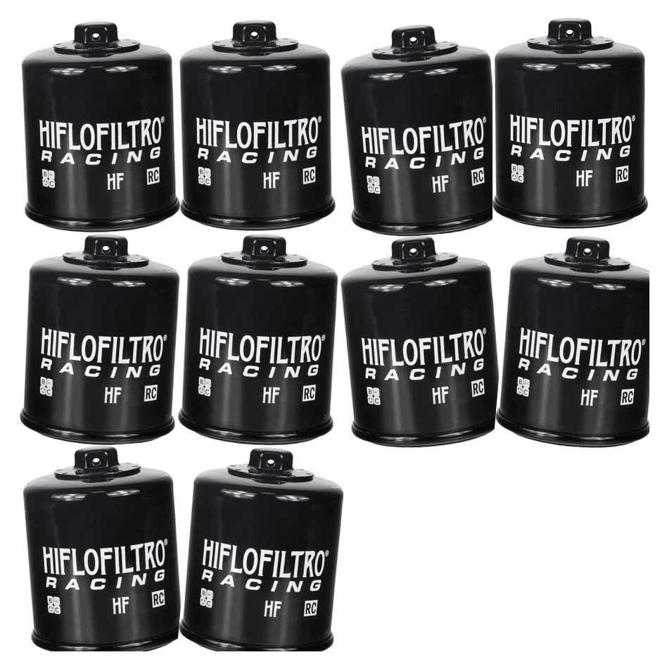 HF204RC Race Oil Filter - Black - 10 Pack - Image 1 of 4