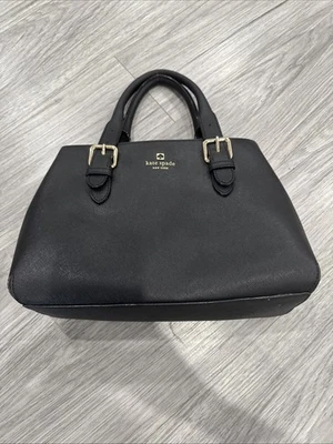 Kate Spade черная кожа средний размер - Изображение 1 из 4