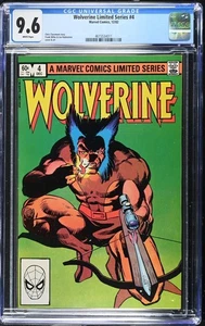 Wolverine Limited Series 4 (1982 Marvel) CGC Graded 9.6 - Picture 1 of 2