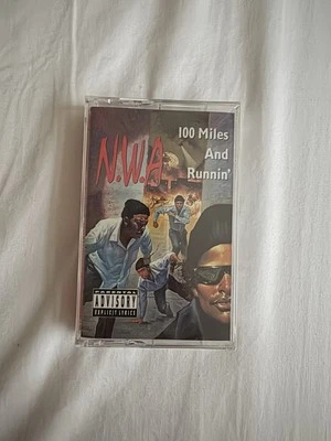 NWA 100 Miles And Runnin’ Cassette Tape SEALED Original Dr. Dre Eazy E - Image 1 of 4