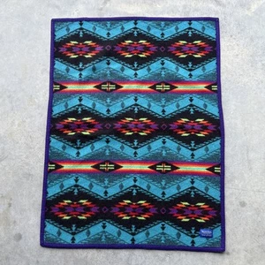 Pendleton Beaver State Robes And Shawls Vintage Wool Blanket, Aztec, 30” X 38” - Picture 1 of 5