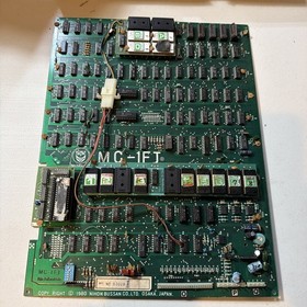 Rare authentic Nichibutsu MC-1 arcade printed circuit board  PCB Moon Cresta