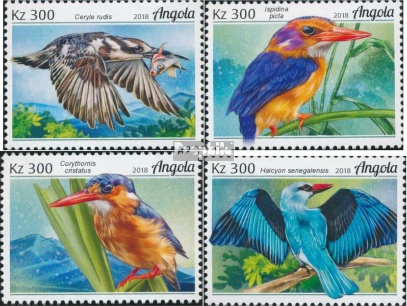 Timbres angola 2018 Mi 1986-1989 (complète. édition) neuf avec gomme originale 2 - Photo 1/1